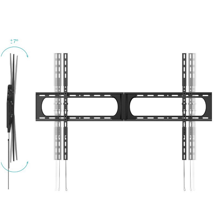 Tooq Soporte de Pared Inclinable LP37140T-B para TV de 37-140 pulgadas Tooq Soporte de Pared Inclinable LP37140T-B para TV de 37-140 pulgadas